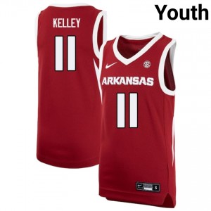 Karter Knox Arkansas Razorbacks College Basketball #11 2025-26 Youth Jersey - Cardinal